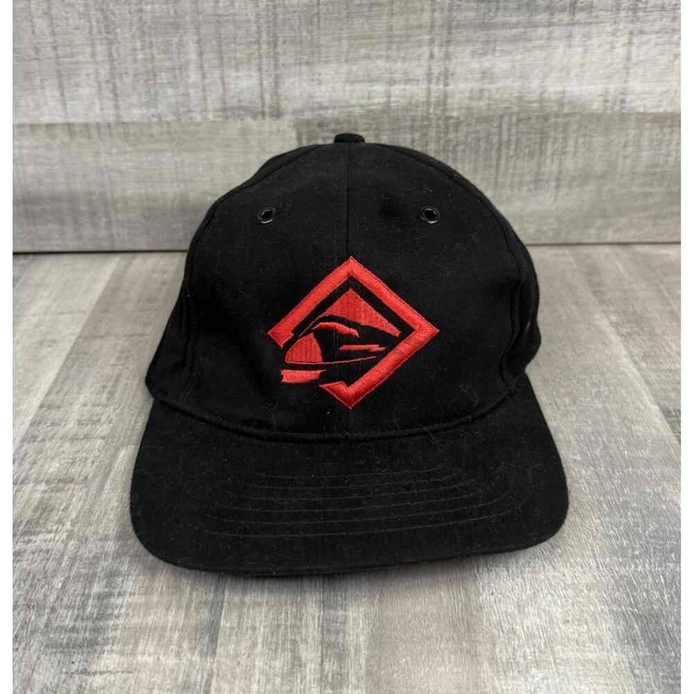 Vintage Marlboro Unlimited Destinations Ride A84 Strapback Hat Black Red OSFA 95